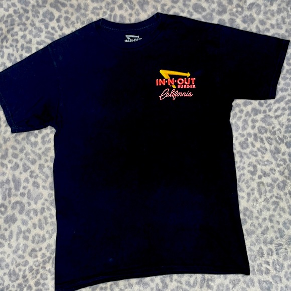 In-N-Out Burger Tshirt Small Black Logo - Picture 1 of 3